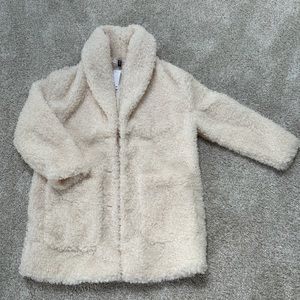 Women’s H&M Teddy Jacket Sz M